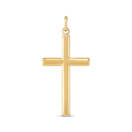 Cross Charm 10K Yellow Gold
