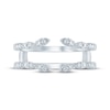 Thumbnail Image 3 of Now + Forever Diamond Scalloped Enhancer Ring 1/4 ct tw 14K White Gold