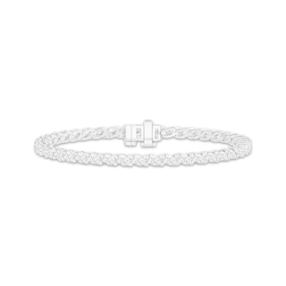 KAY Lab-Grown Diamonds Marquise-Cut Tennis Bracelet 5 ct tw 10K White Gold 7"