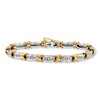 Thumbnail Image 1 of Previously Owned Bracelet 1 ct tw Diamonds 10K Two-Tone Gold