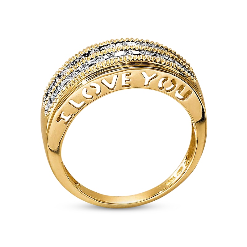 Previously Owned Diamond Ring 1/10 ct tw 10K Yellow Gold