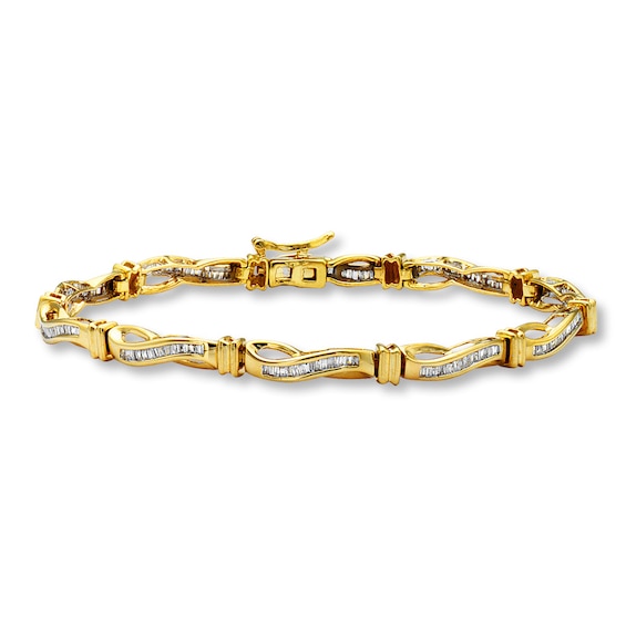 Previously Owned Bracelet 1 ct tw Diamonds 10K Yellow Gold