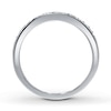Thumbnail Image 2 of Previously Owned Anniversary Band 1/8 ct tw Round-cut Diamonds 14K White Gold