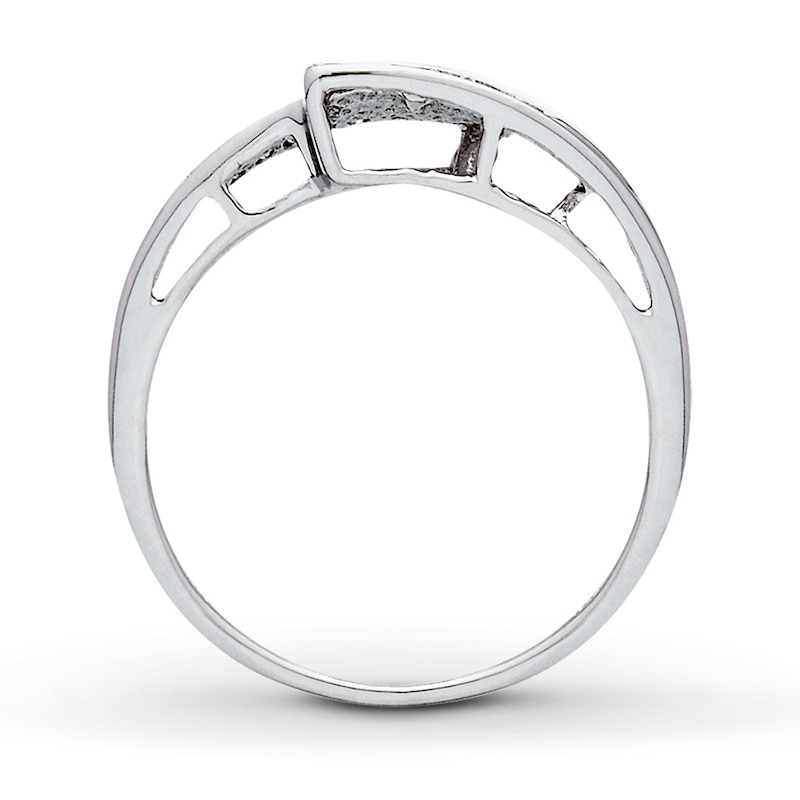 Main Image 2 of Previously Owned Ring 1/5 ct tw Diamonds 10K White Gold