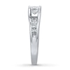 Thumbnail Image 3 of Previously Owned Engagement Ring 2 ct tw Princess-cut Diamonds 14K White Gold