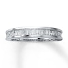 Thumbnail Image 0 of Previously Owned Diamond Anniversary Band 1/2 ct tw Round-cut 14K White Gold