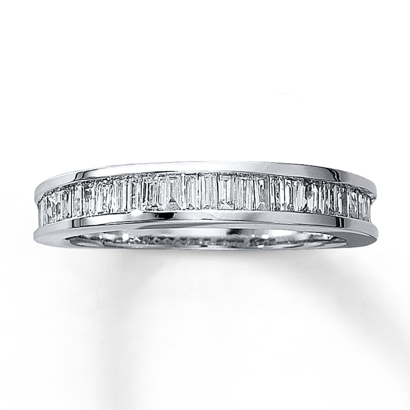 Previously Owned Diamond Anniversary Band 1/2 ct tw Round-cut 14K White Gold