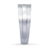 Thumbnail Image 3 of Previously Owned Men's Square-cut Diamond Ring 1/3 ct tw  14K White Gold