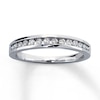 Thumbnail Image 1 of Previously Owned Wedding Band 1/4 ct tw Round-cut Diamonds 14K White Gold