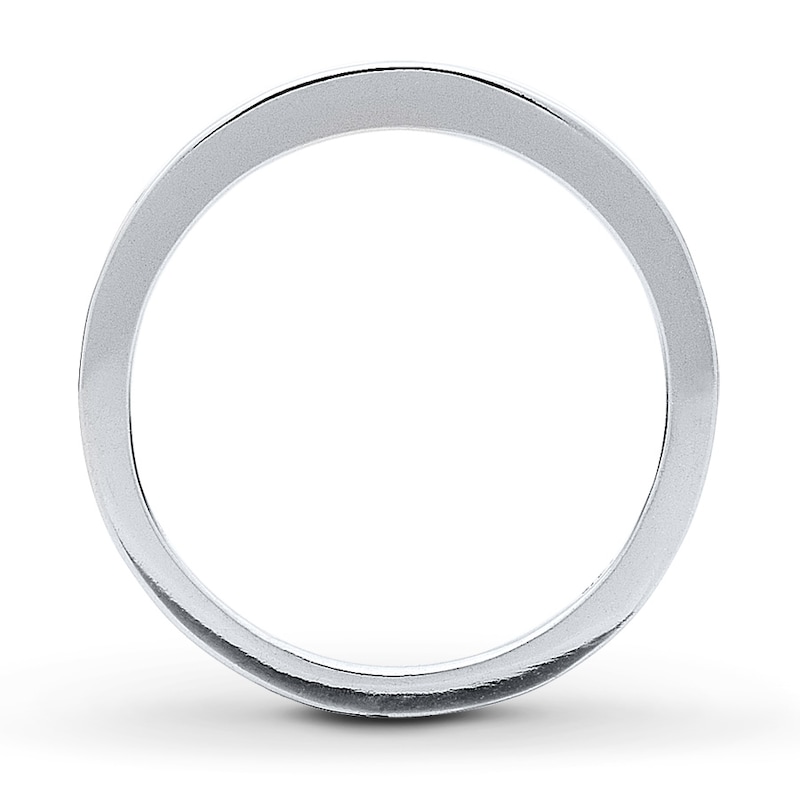 Main Image 2 of Previously Owned Wedding Band 1/4 ct tw Round-cut Diamonds 14K White Gold