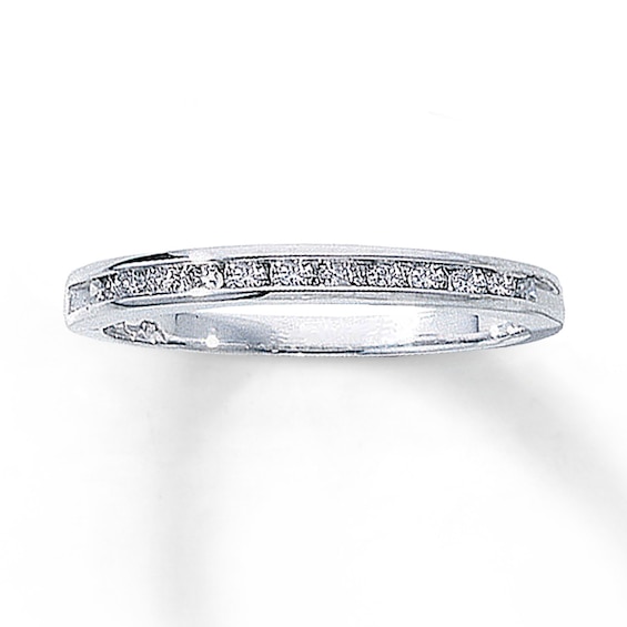 Previously Owned Diamond Anniversary Band 1/4 ct tw Round-cut Platinum