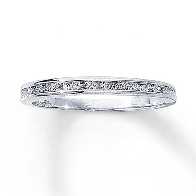 Previously Owned Diamond Anniversary Band 1/4 ct tw Round-cut Platinum