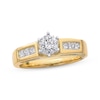 Previously Owned Engagement Ring 1-1/8 ct tw Round-cut Diamonds 14K Yellow Gold