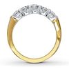 Thumbnail Image 2 of Previously Owned Anniversary Ring 3/4 ct tw Round-cut Diamonds 14K Two-Tone Gold