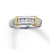 Previously Owned Ring 1/4 ct tw Diamonds 14K Two-Tone Gold