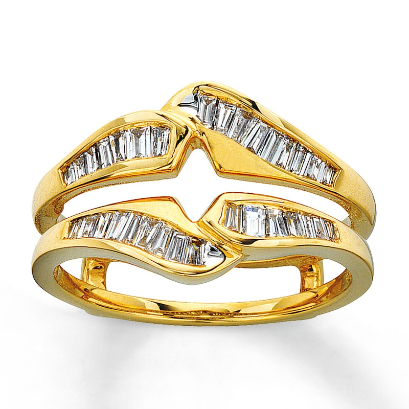 Main Image 1 of Previously Owned Enhancer 1/2 ct tw Baguette-cut 14K Yellow Gold