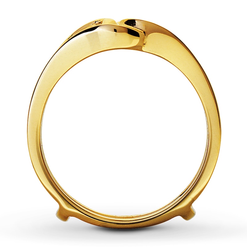 Main Image 2 of Previously Owned Enhancer 1/2 ct tw Baguette-cut 14K Yellow Gold