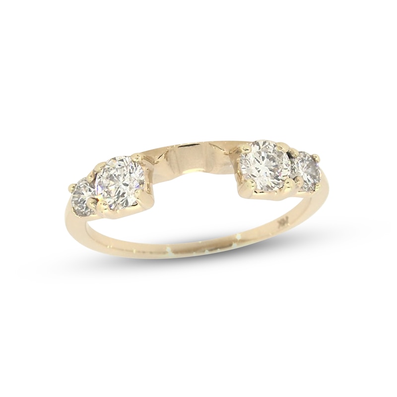 Previously Owned Diamond Enhancer Ring 3/4 ct tw Round-cut 14K Yellow Gold