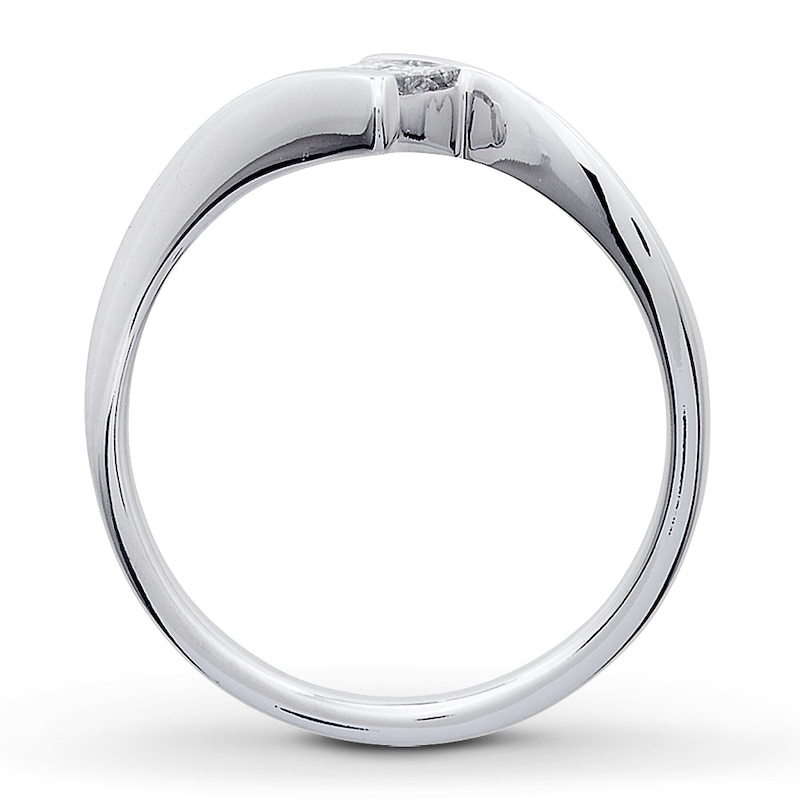 Main Image 2 of Previously Owned Ring 1/5 ct tw Diamonds 14K White Gold