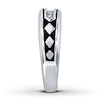 Thumbnail Image 2 of Previously Owned Men's Diamond Ring 1/6 ct tw Round-Cut 10K White Gold