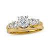 Previously Owned Enhancer Ring 3/8 ct tw Round-cut Diamonds 14K Yellow Gold