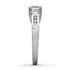 Thumbnail Image 3 of Previously Owned 3-Stone Diamond Ring 1/4 ct tw Princess & Round 14K White Gold