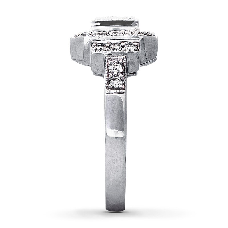 Main Image 3 of Previously Owned Ring 5/8 ct tw Diamonds 14K White Gold
