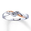 Thumbnail Image 0 of Previously Owned Diamond Ring 1/20 ct tw 10K Two-Tone Gold