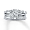 Thumbnail Image 3 of Previously Owned Enhancer 1/4 ct tw Diamonds 14K White Gold
