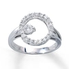 Thumbnail Image 1 of Previously Owned Ring 3/8 ct tw Diamonds 14K White Gold
