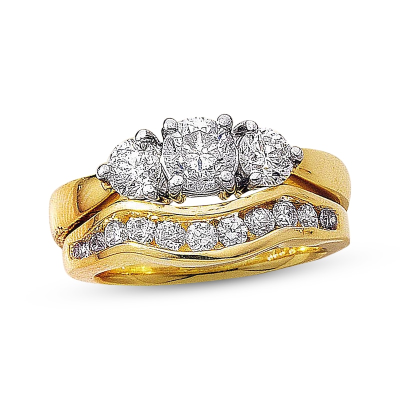 Previously Owned Diamond Wedding Band 1/2 ct tw Round-cut 14K Yellow Gold