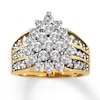 Thumbnail Image 1 of Previously Owned Diamond Ring 2 Carats tw 10K Yellow Gold