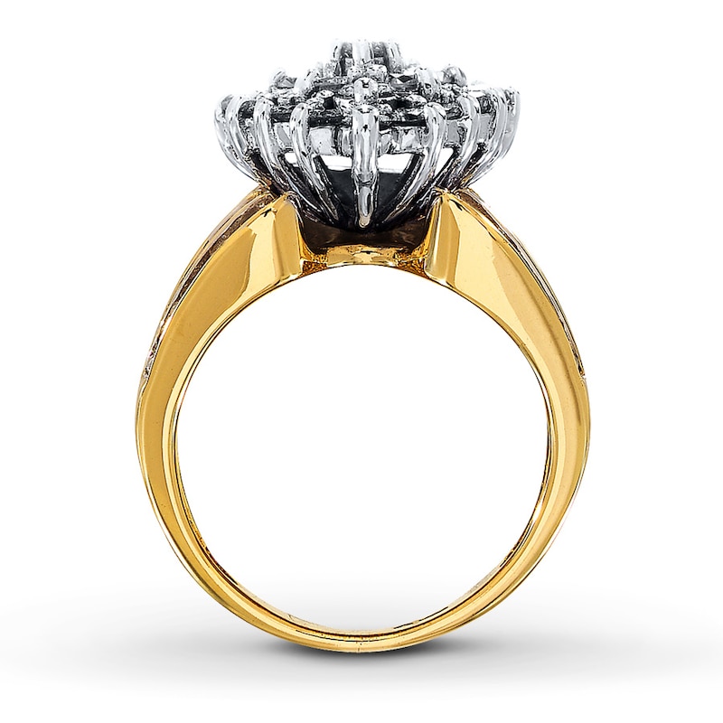 Main Image 2 of Previously Owned Diamond Ring 2 Carats tw 10K Yellow Gold