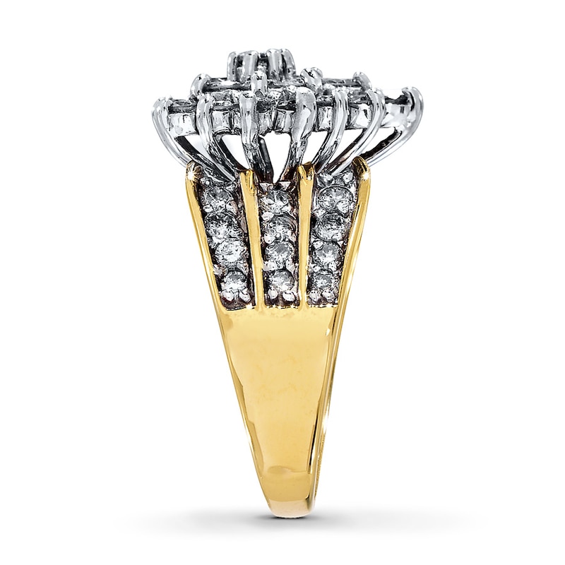 Main Image 3 of Previously Owned Diamond Ring 2 Carats tw 10K Yellow Gold