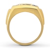 Thumbnail Image 2 of Previously Owned Men's Wedding Band 1 ct tw Round-cut Diamonds 14K Yellow Gold
