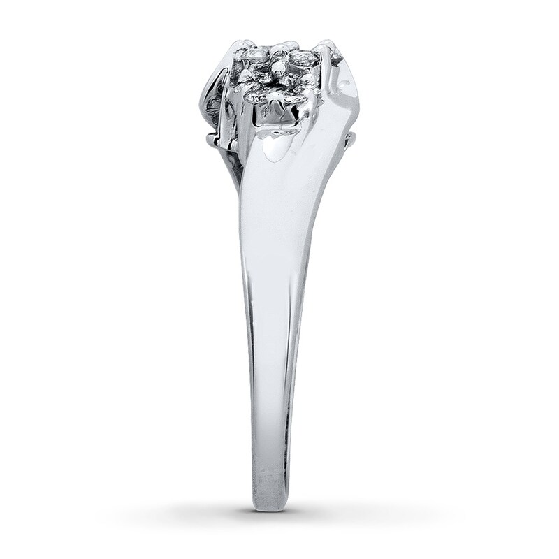 Main Image 3 of Previously Owned Ring 1/2 ct tw Diamonds 14K White Gold