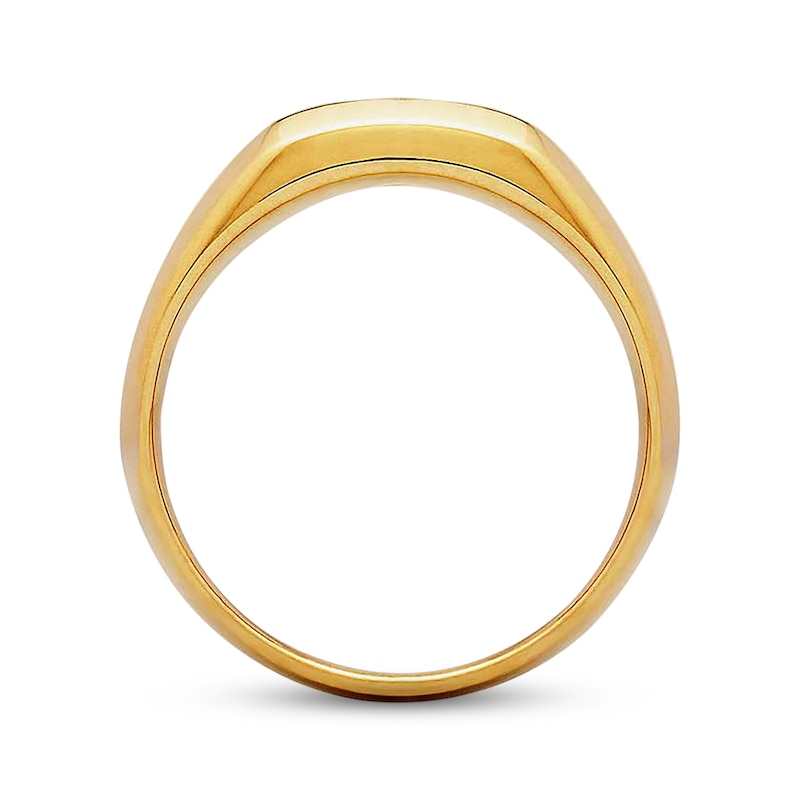 Main Image 2 of Previously Owned Diamond Gents Band 1/4 ct tw 14K Yellow Gold