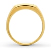 Thumbnail Image 1 of Previously Owned Men's Diamond Wedding Band 1/2 ct tw Round-cut 14K Yellow Gold