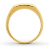 Thumbnail Image 2 of Previously Owned Men's Diamond Wedding Band 1/2 ct tw Round-cut 14K Yellow Gold