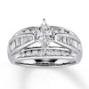 Thumbnail Image 1 of Previously Owned Ring 1-1/2 ct tw Diamonds 14K White Gold