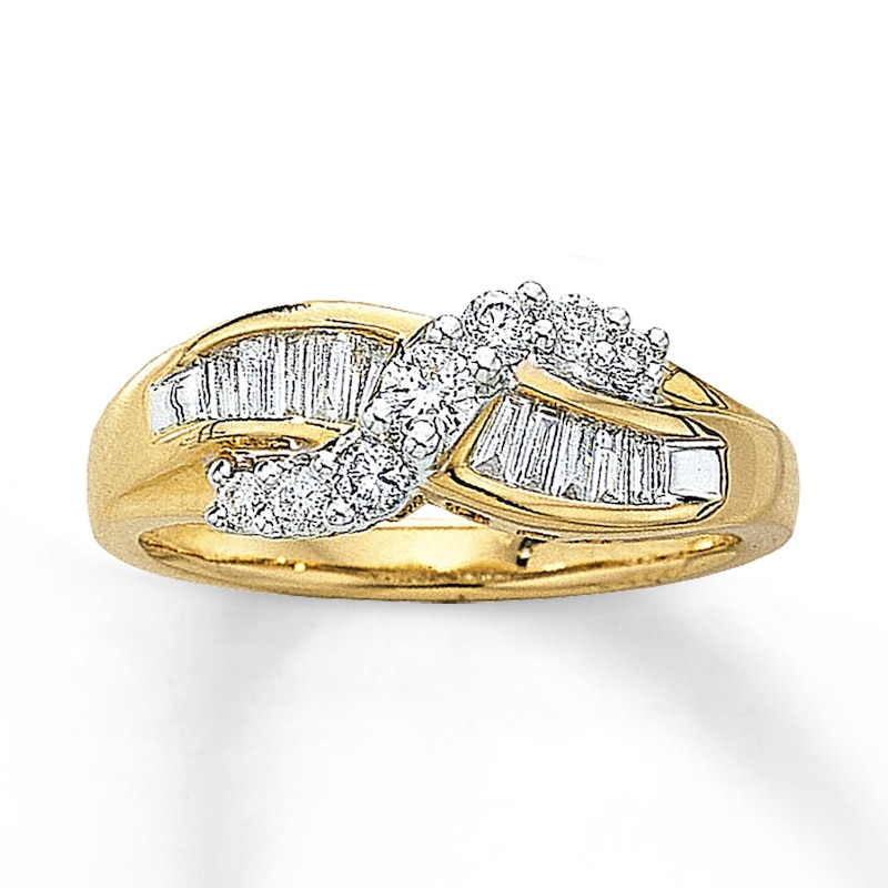 Main Image 1 of Previously Owned Ring 1/2 ct tw Diamonds 14K Yellow Gold