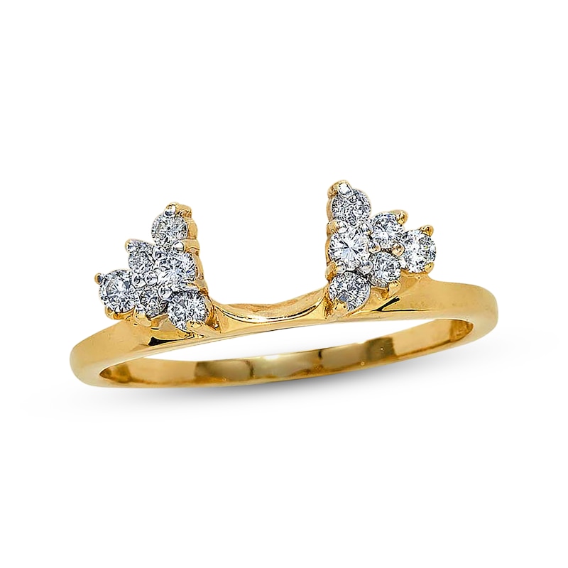 Main Image 1 of Previously Owned Diamond Enhancer Ring 1/4 ct tw Round-cut 14K Yellow Gold