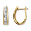 Thumbnail Image 1 of Previously Owned Earrings 1/4 ct tw Diamonds 14K Yellow Gold