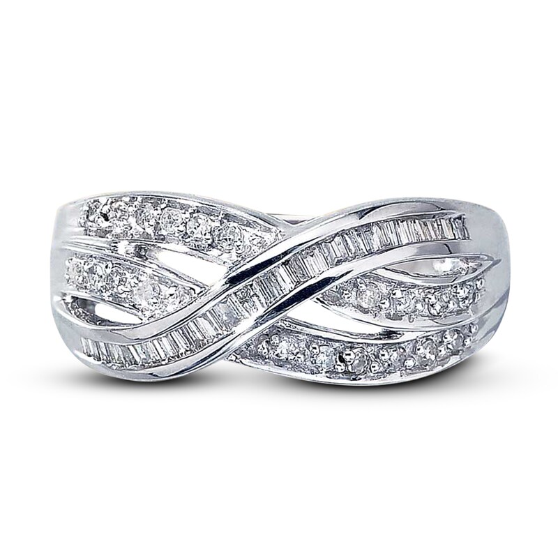 Main Image 1 of Previously Owned Diamond Ring 3/8 Carat tw 10K White Gold