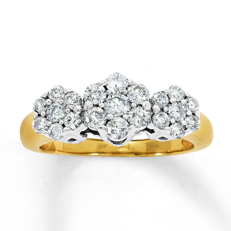Main Image 1 of Previously Owned Ring 1 ct tw Diamonds 14K Yellow Gold