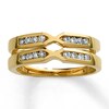 Thumbnail Image 1 of Previously Owned Diamond Enhancer Ring 1/3 ct tw 14K Yellow Gold