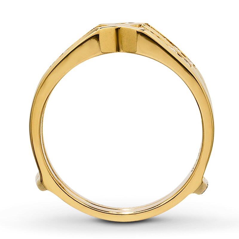 Main Image 2 of Previously Owned Diamond Enhancer Ring 1/3 ct tw 14K Yellow Gold