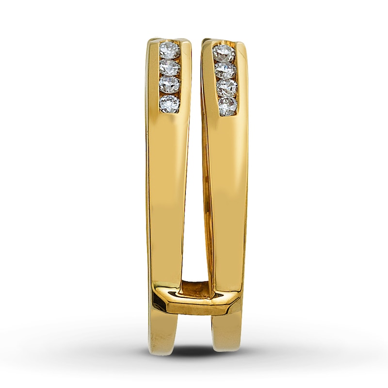 Main Image 3 of Previously Owned Diamond Enhancer Ring 1/3 ct tw 14K Yellow Gold