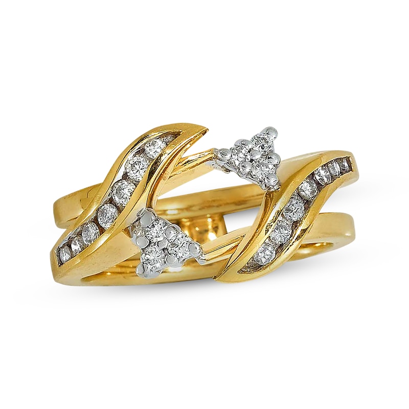 Previously Owned Diamond Wrap Ring 3/8 ct tw 14K Yellow Gold