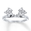 Thumbnail Image 0 of Previously Owned Diamond Enhancer Ring 1/4 ct tw 14K White Gold